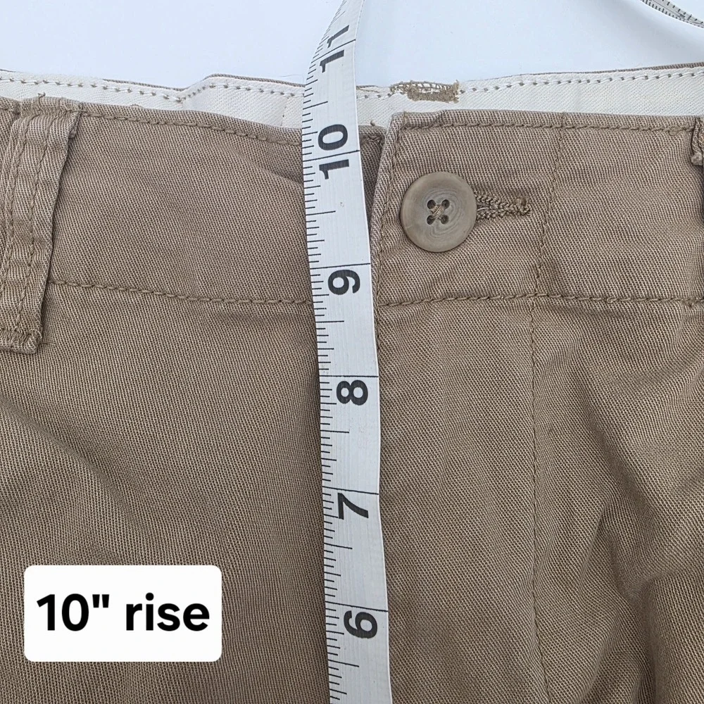 Old Navy Cargo Shorts Mens Sz 28  Khaki Lived In Straight Built In Flex 90's